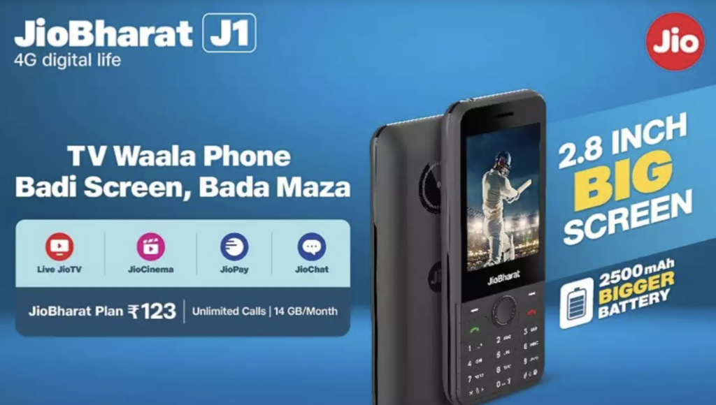 Jio Launches New Feature Phone With UPI, Live TV At Rs 1799